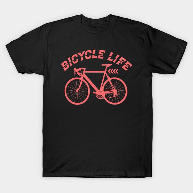 Bicycle Life T-Shirt by Nataliatcha23